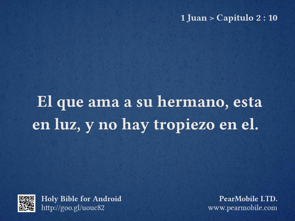 1 Juan, Capítulo 2:10